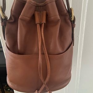 Vintage Coach Thompson Bag in British Tan